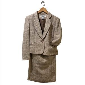 Brown Tweed Suit